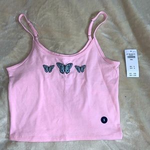 HOLLISTER| Butterfly Tank Top